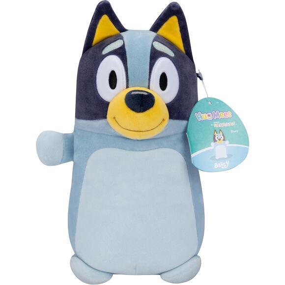 Squishmallows Original 10" Bluey HugMees Ultrasoft Official Jazwares Plush - Picture 1 of 12